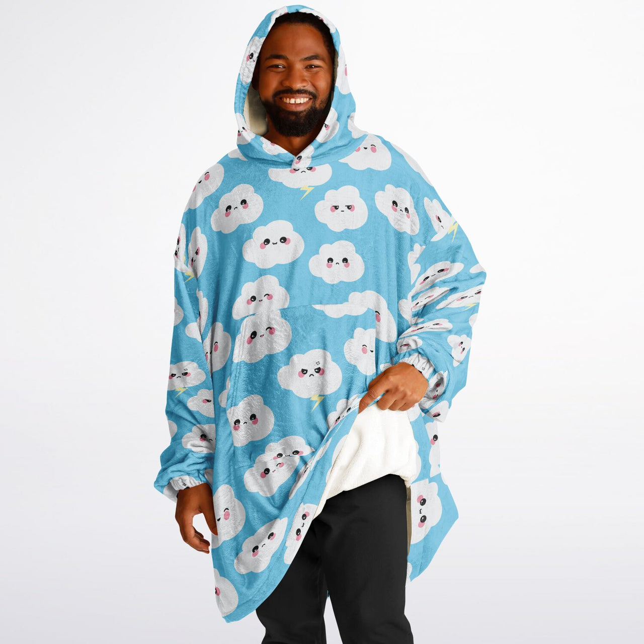 Pattern Cloudie Adult Standard Hoodie