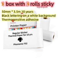 Thumbnail for Compact Bluetooth Thermal Printer for Home
