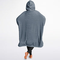 Thumbnail for Neutral Slate and Sand Oversized Reversible Hoodie
