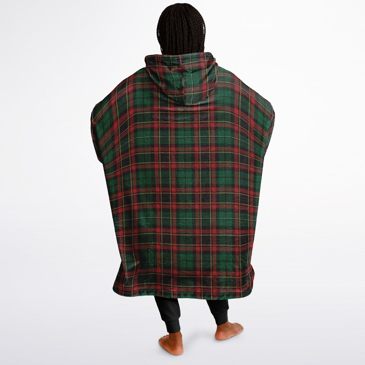 Christmas Pattern Checkered 2 Adult Standard Hoodie