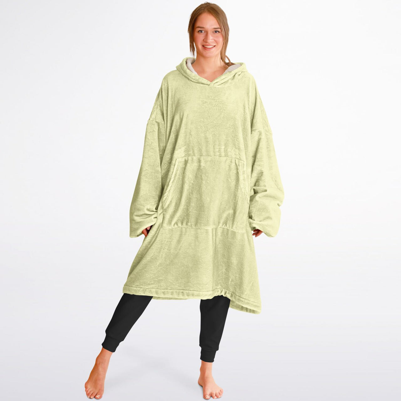 Pastel Drover Yellow Adult Standard Hoodie