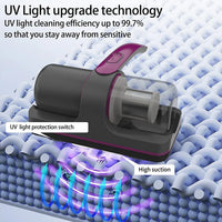 Thumbnail for Cordless UV-C Bed Vacuum Pro