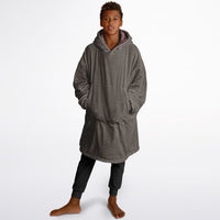 Thumbnail for Earthy Tones Sandstone and Rose Taupe Youth Reversible Hoodie