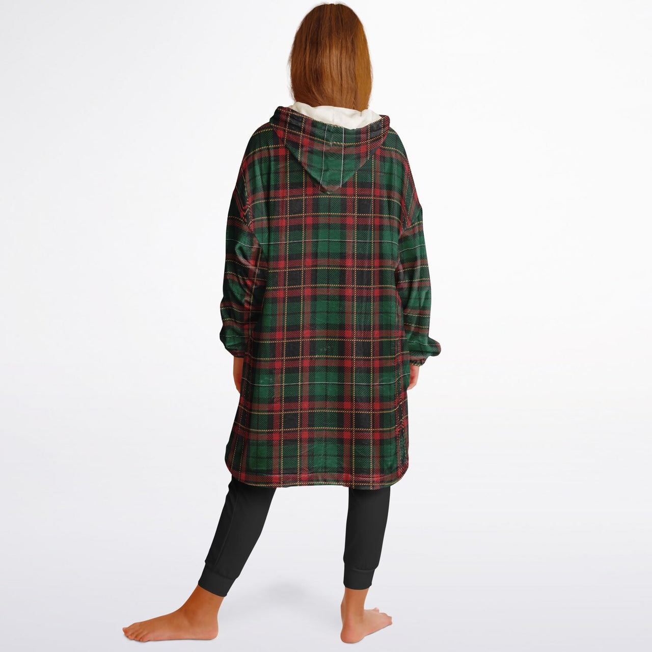 Christmas Pattern Checkered 2 Youth Standard Hoodie