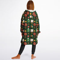 Thumbnail for Green Christmas Pattern Youth Standard Hoodie