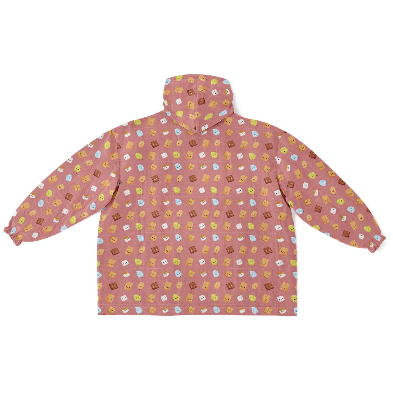 Smores Pattern Snug Hoodie