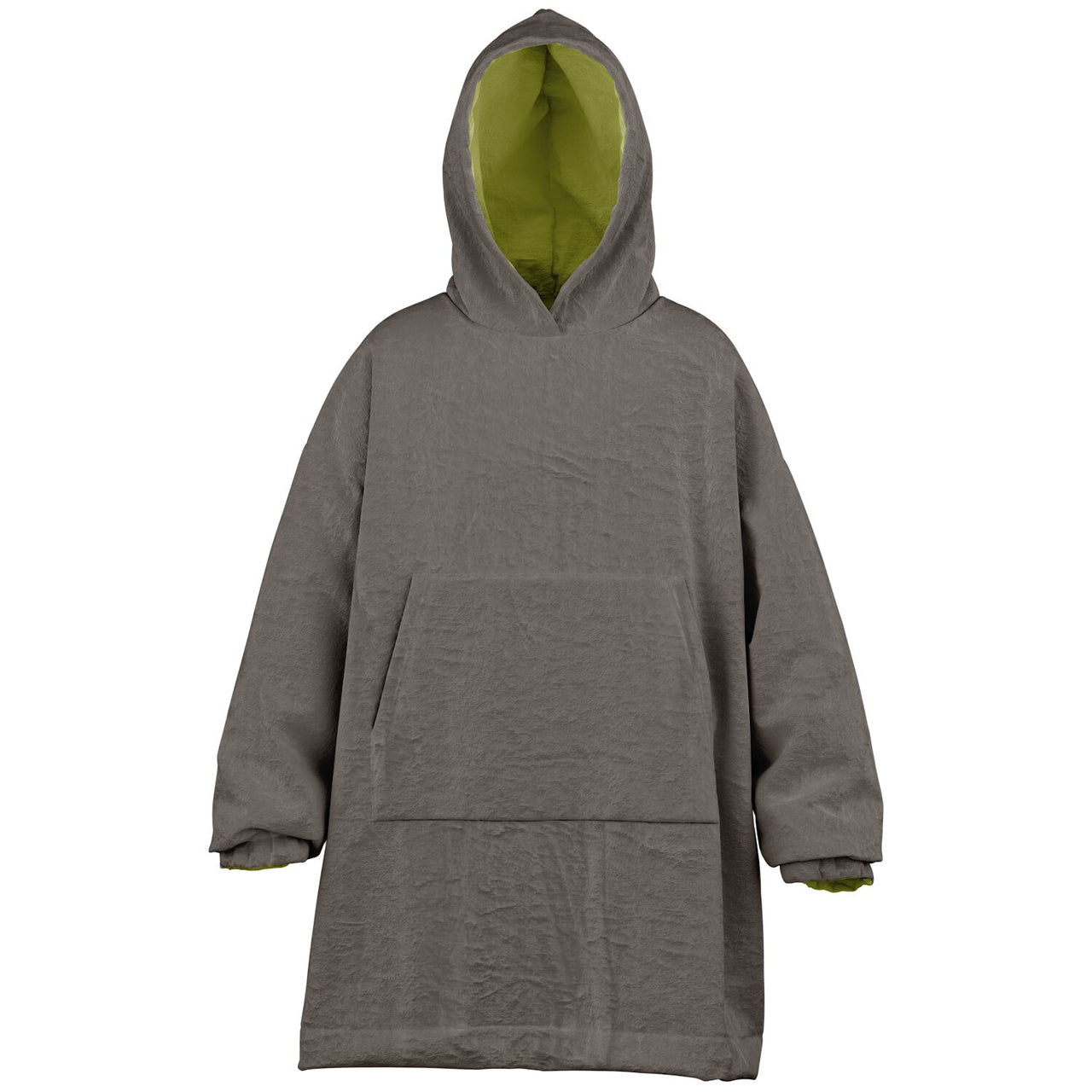 Earthy Tones Olive Green and Sandstone Youth Reversible Hoodie