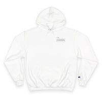 Thumbnail for Chosen White Hoodie — Minimal Pullover with 'CHOSEN' Chest & Back Print