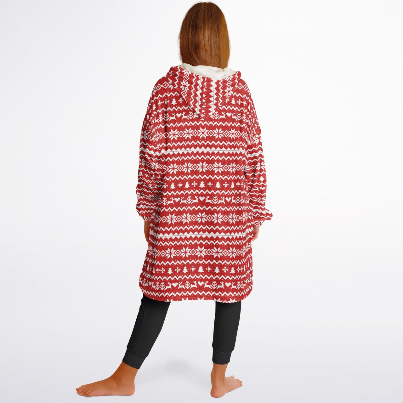 Christmas Pattern Ugly Christmas Sweater Youth Standard Hoodie