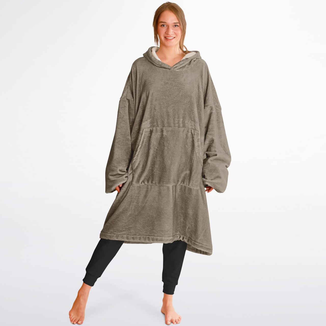 Neutral Warm Taupe Adult Standard Hoodie