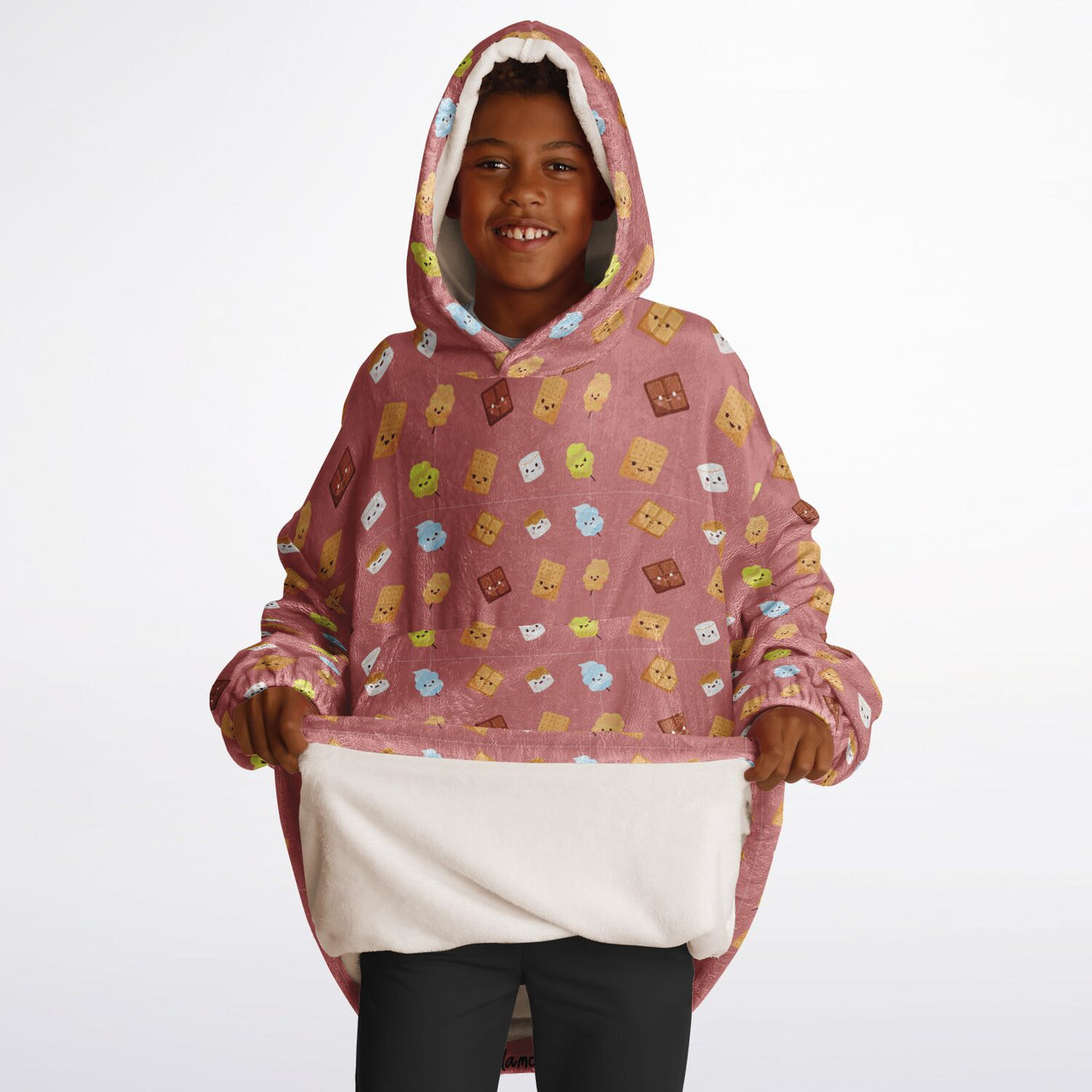 Pattern Smores Youth Standard Hoodie
