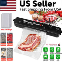 Thumbnail for Vacuum Sealer Machine Food Preservation Storage Saver Automatic With Seal Bag