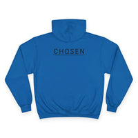 Thumbnail for Chosen White Hoodie — Minimal Pullover with 'CHOSEN' Chest & Back Print