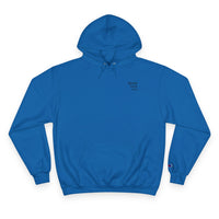 Thumbnail for Faith Over Fear Hoodie — Champion White Pullover with Minimalist Back Text