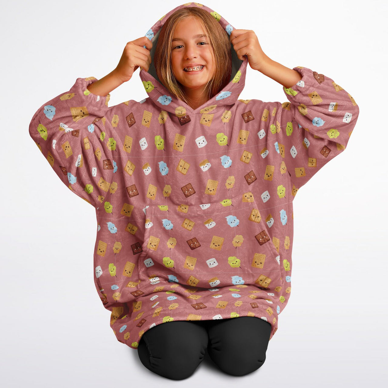 Pattern Smores Youth Standard Hoodie