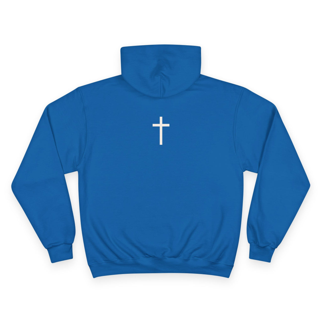 Be Still and Know Hoodie — Minimal Christian Cross Faith Pullover