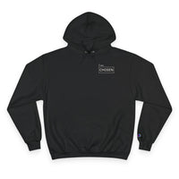 Thumbnail for Chosen White Hoodie — Minimal Pullover with 'CHOSEN' Chest & Back Print