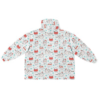 Thumbnail for Christmas Pattern Winter Cat Adult Standard Hoodie