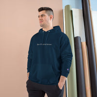 Thumbnail for Be Still and Know Hoodie — Minimal Christian Cross Faith Pullover