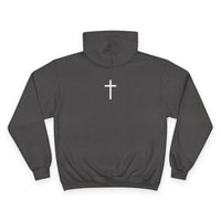 Thumbnail for Be Still and Know Hoodie — Minimal Christian Cross Faith Pullover
