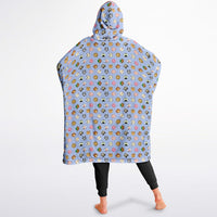 Thumbnail for Animal 1 and Smores Pattern Oversized Reversible Hoodie