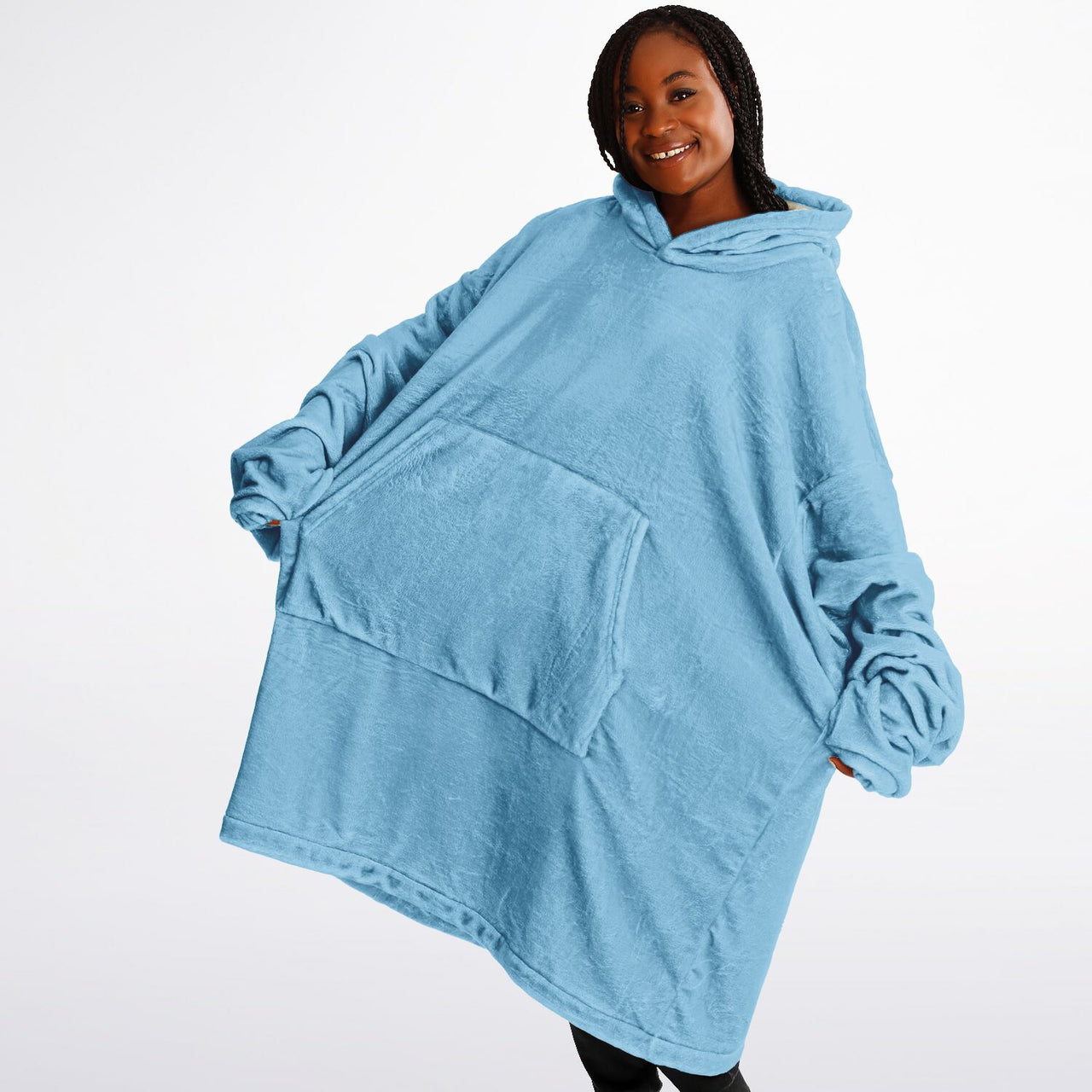 Pastel Sky blue Adult Standard Hoodie