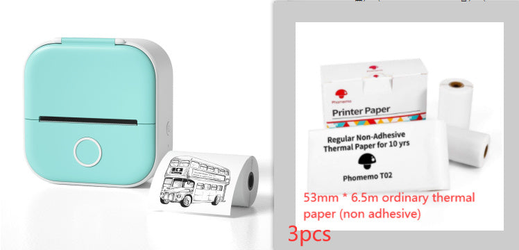 Compact Bluetooth Thermal Printer for Home