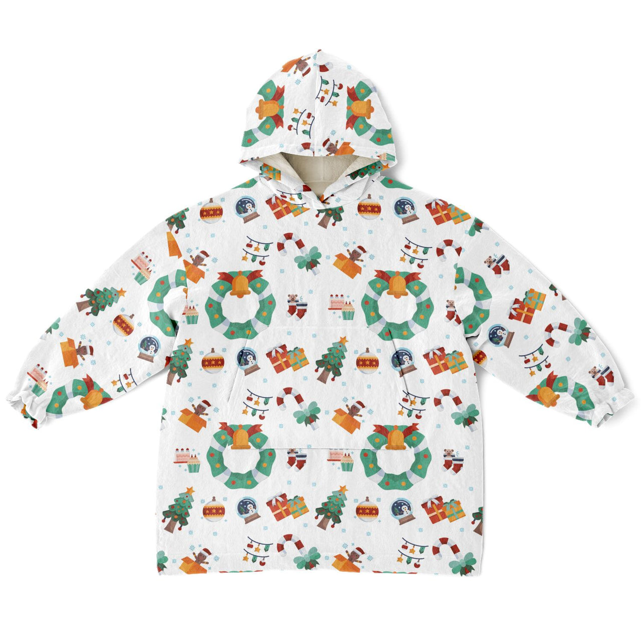 Winter Christmas Pattern Youth Standard Hoodie