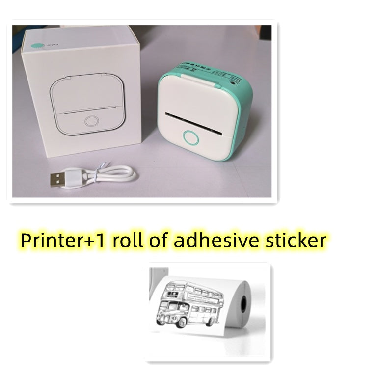 Compact Bluetooth Thermal Printer for Home
