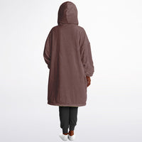 Thumbnail for Earthy Tones Olive Green and Rose Taupe Youth Reversible Hoodie