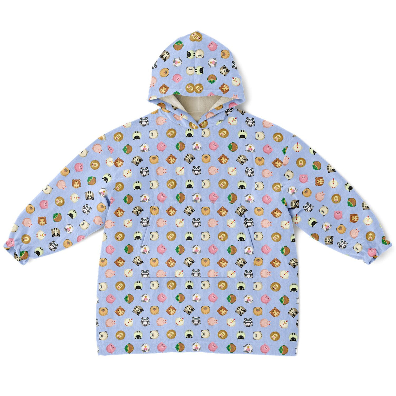 Animal Pattern 1 Youth Snug Hoodie