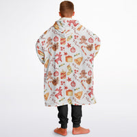 Thumbnail for Red Christmas Pattern Youth Standard Hoodie