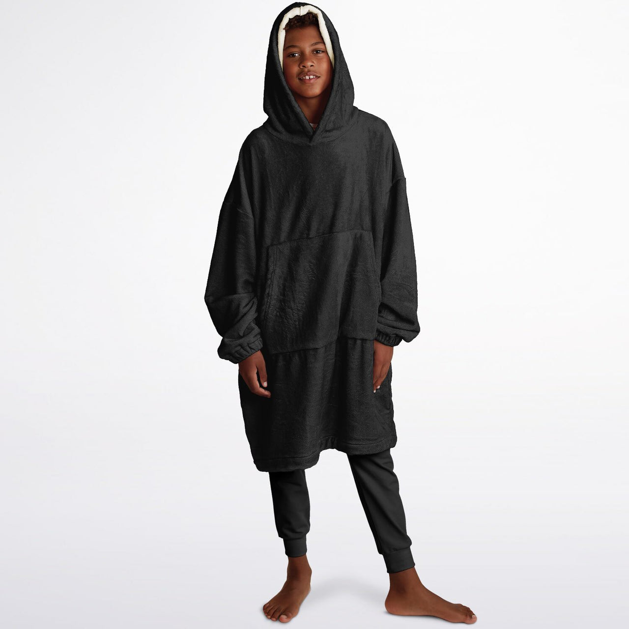 Jewel Tones Sparkling Onyx Youth Standard Hoodie