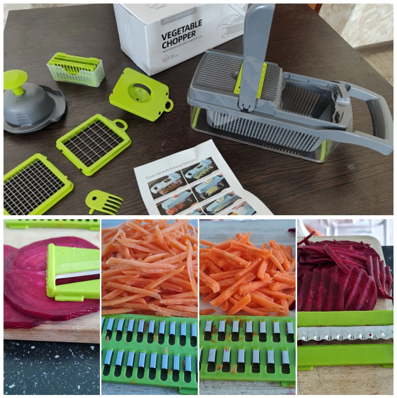 15-in-1 Veggie Dicer and Slicer Kit