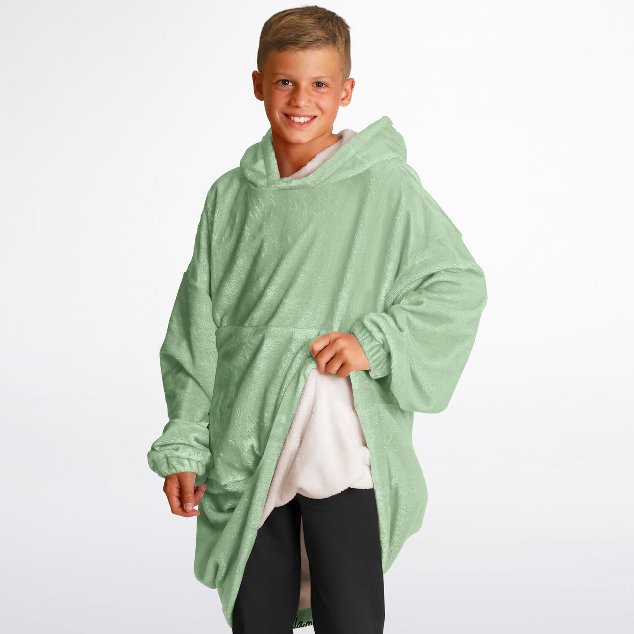 Pastel Surf Green Youth Standard Hoodie