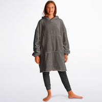 Thumbnail for Earthy Tones Sandstone and Roman Peach Youth Reversible Hoodie