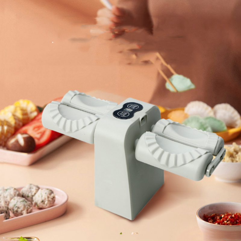 Dual-Head Electric Dumpling Machine