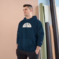 Thumbnail for Trust the Timing Hoodie — Minimal White Champion Pullover