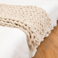 Thumbnail for Weighted Knitted Wool Blanket