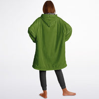 Thumbnail for Earthy Tones Olive Drab and Sandstone Youth Reversible Hoodie