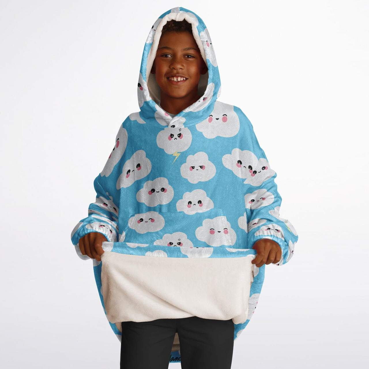 Pattern Cloudie Youth Standard Hoodie