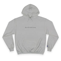 Thumbnail for Be Still and Know Hoodie — Minimal Christian Cross Faith Pullover
