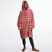 Thumbnail for Christmas Pattern Ugly Christmas Sweater Youth Standard Hoodie