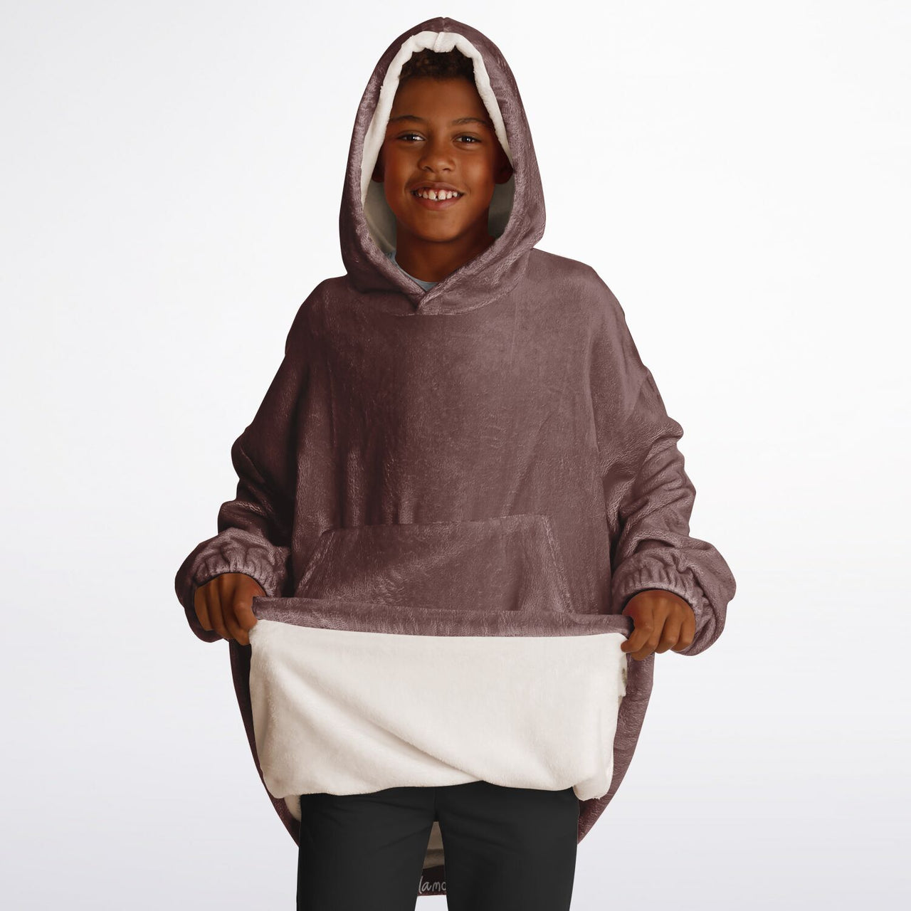 Earthy Tones Rose Taupe Youth Standard Hoodie