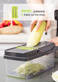 Thumbnail for 15-in-1 Veggie Dicer and Slicer Kit