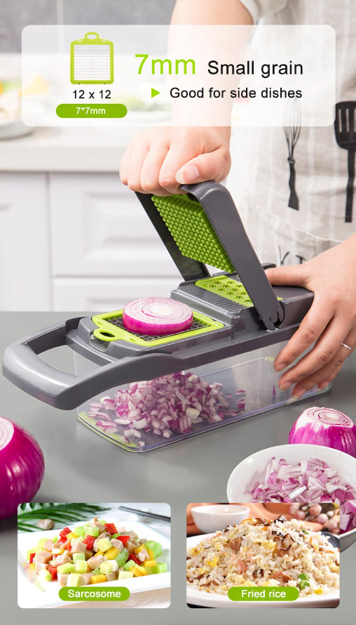 15-in-1 Veggie Dicer and Slicer Kit