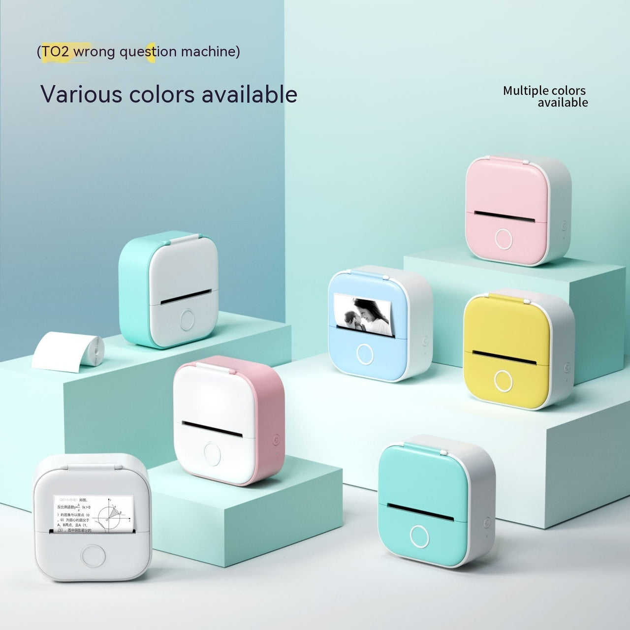 Compact Bluetooth Thermal Printer for Home