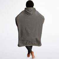 Thumbnail for Earthy Tones Sandstone and Olive Drab Oversized Reversible Hoodie