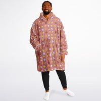 Thumbnail for Animal 1 and Smores Pattern Oversized Reversible Hoodie