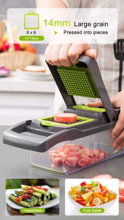 15-in-1 Veggie Dicer and Slicer Kit